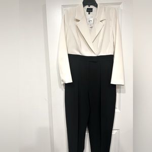 Judith and Charles Black and White Jumpsuit 9 NWT